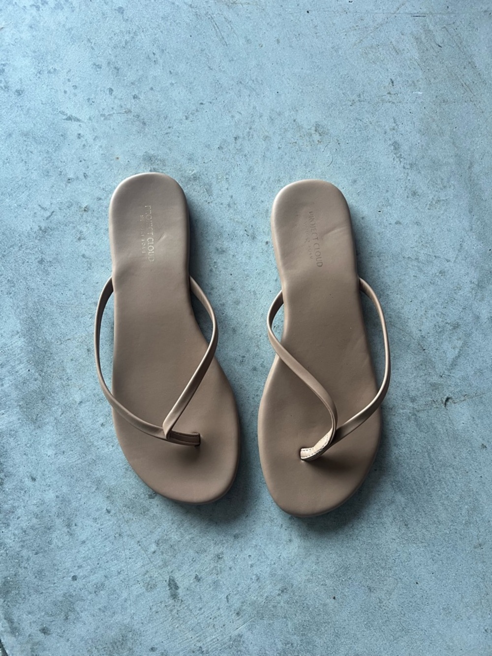 Project Cloud Taupe Women's Flip Flops